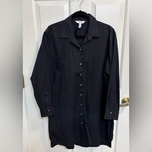 Spanx Long Sleeve Shirt Dress